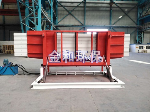 飛灰固化塊自動翻轉機